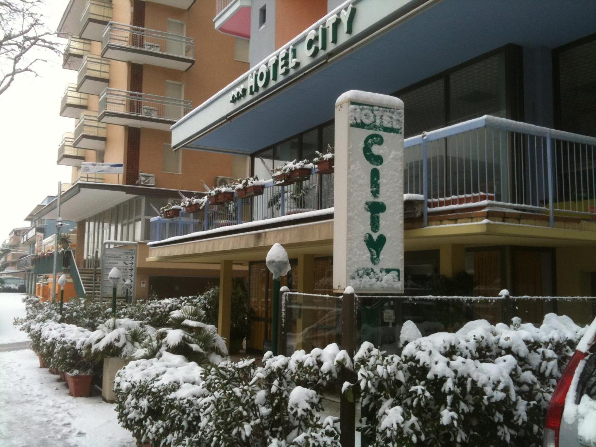 Hotel City Rimini Exteriör bild
